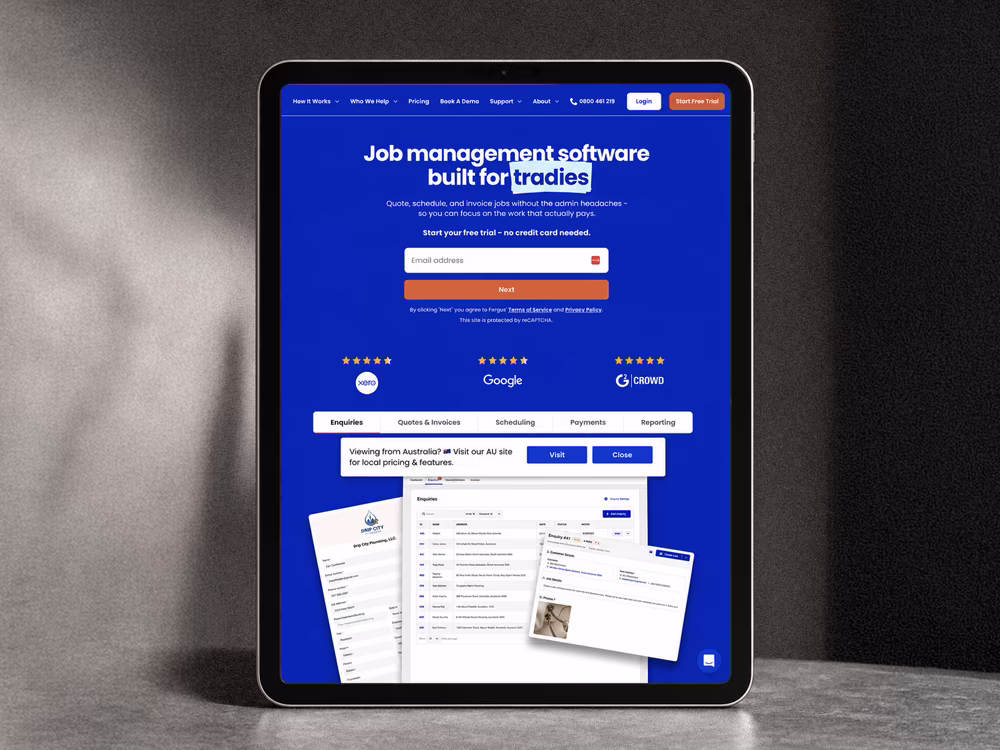 Fergus — More Customers, Less Cost