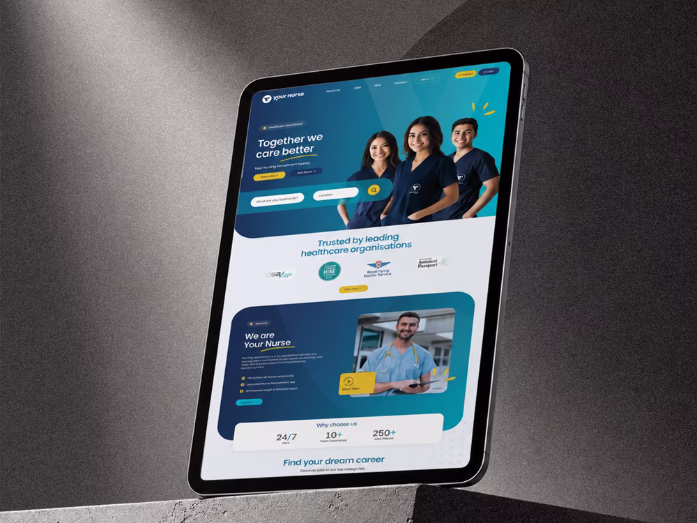 Your Nurse — Rebrand and Reinvent